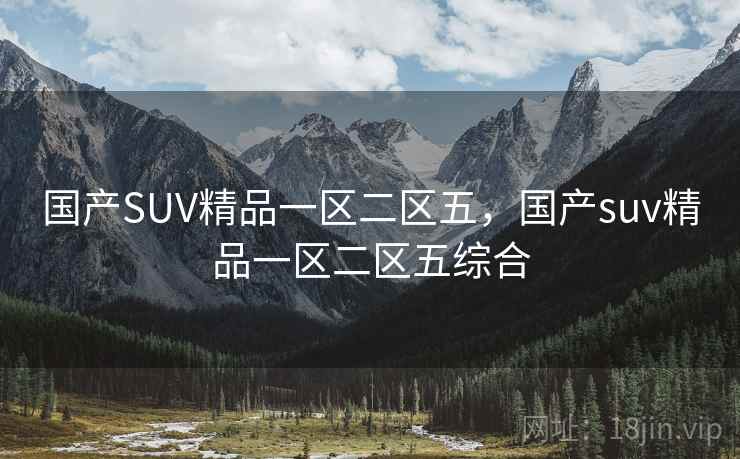 国产SUV精品一区二区五，国产suv精品一区二区五综合