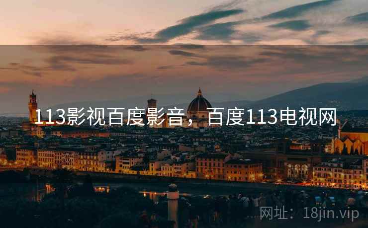 113影视百度影音,百度113电视网